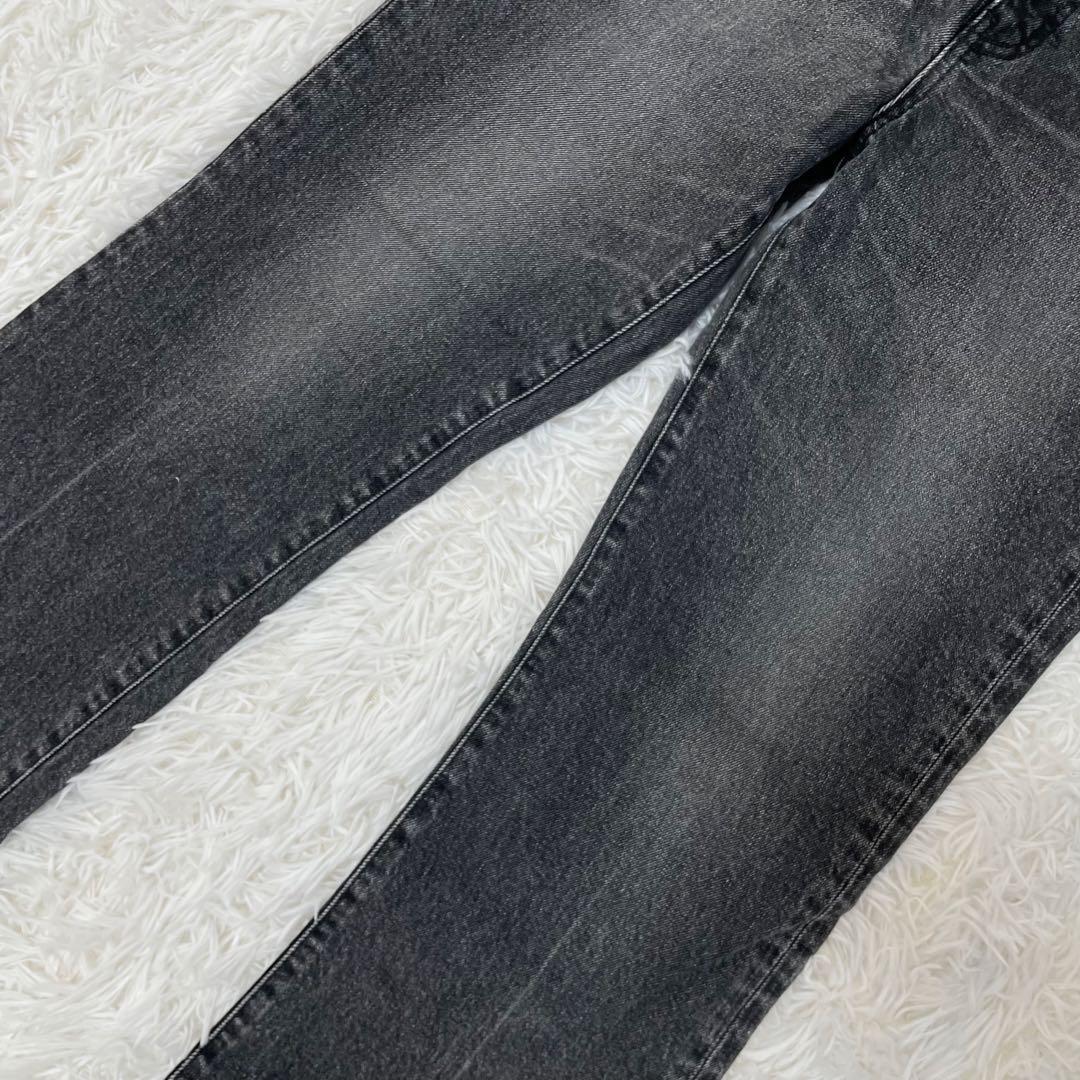 MVS BLACK FLARE(L) ロング　デニム　27インチ