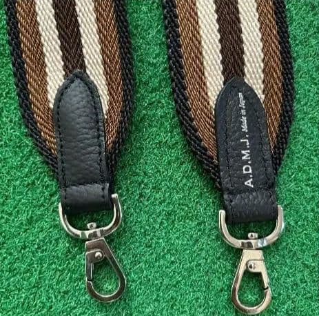 ADMJ ストライプ バッグストラップ