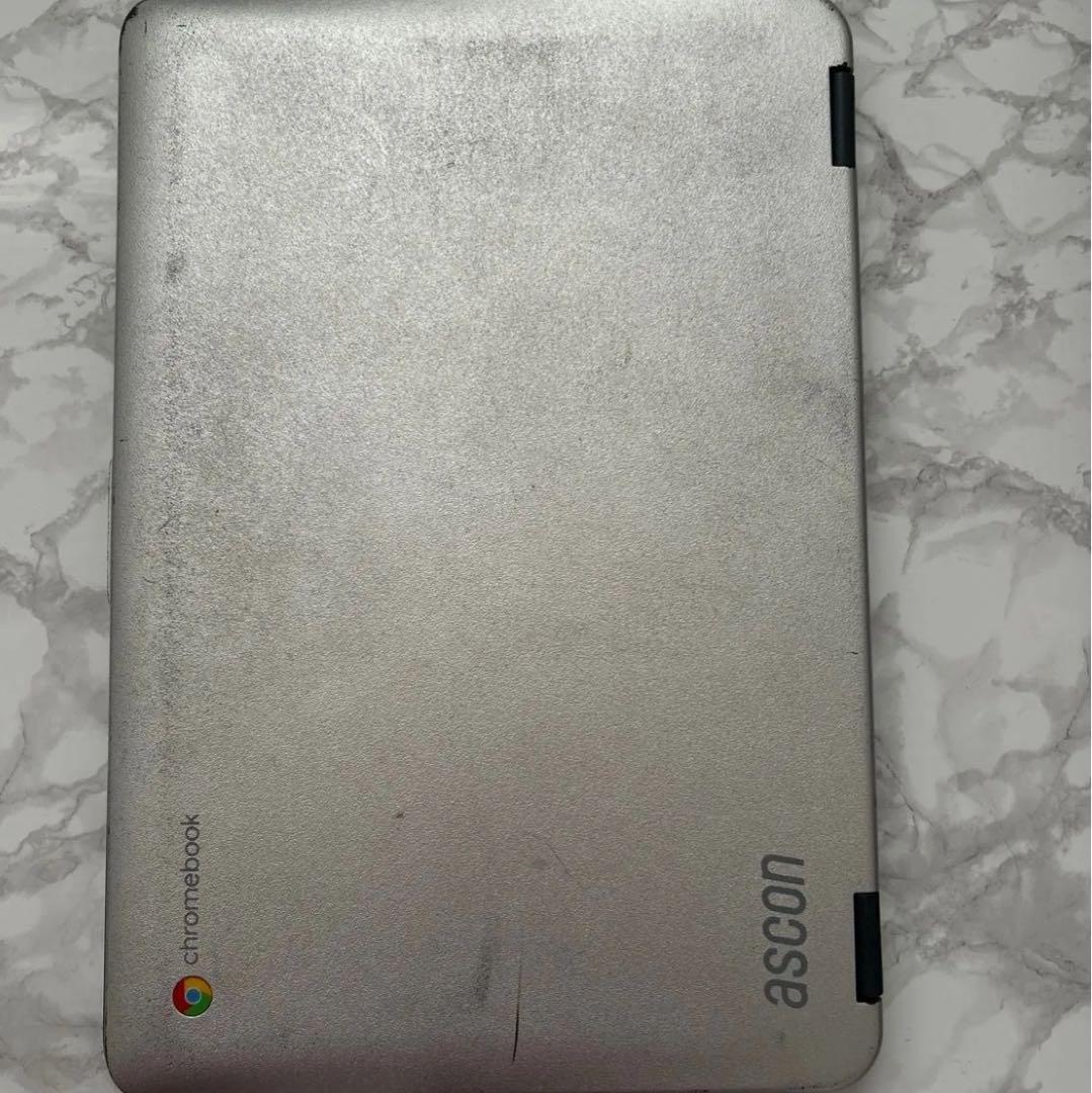 ascon Chromebook 日本語設定 小型 充電器付き