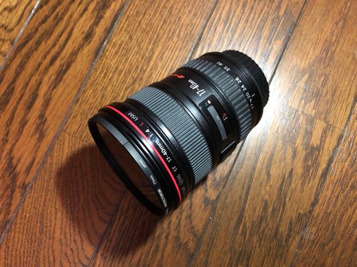 レンズ(ズーム) CANON EF17-40mm f/4L