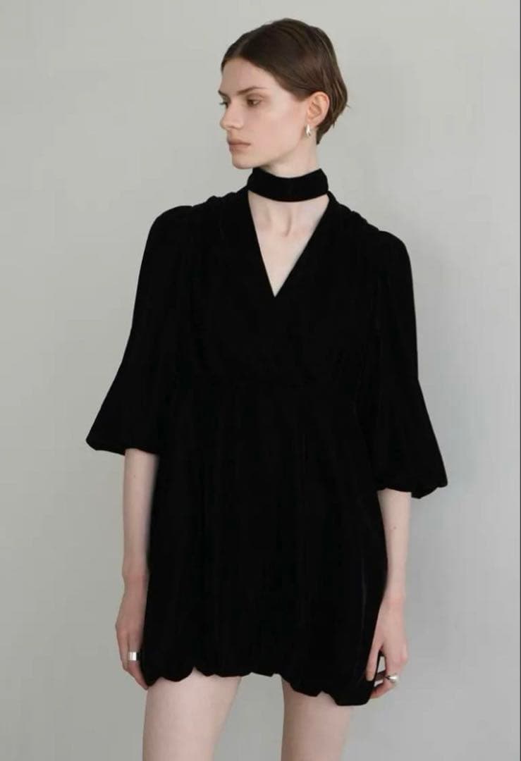 新品タグ付 CLANE VELOR BALLOON MINI ONEPIECE