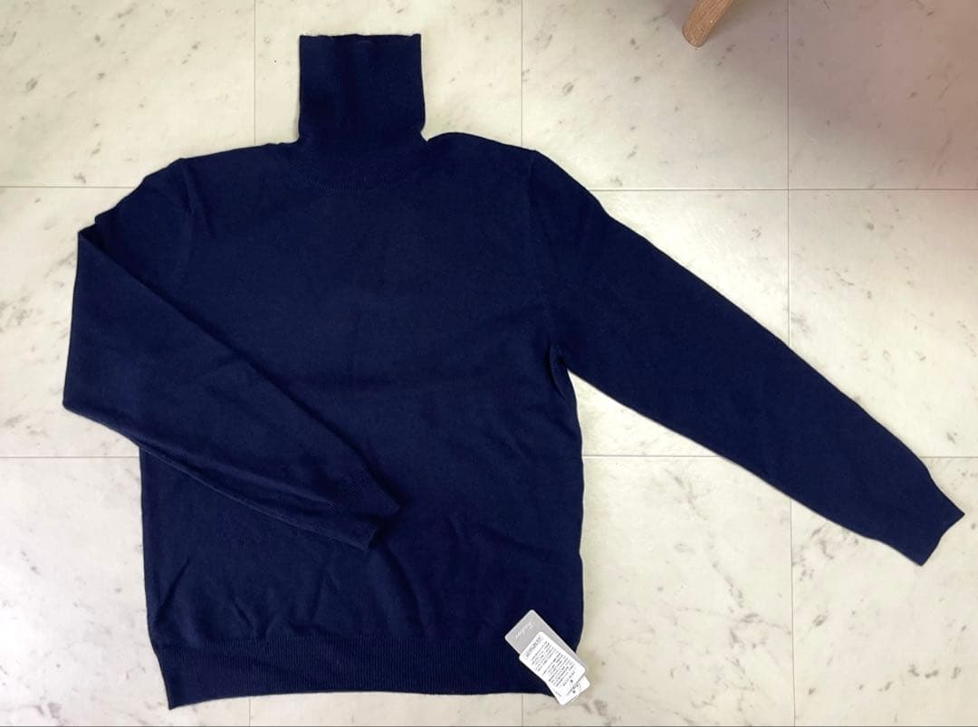 【タグ付き新品】Traduire★カシミア100% タートルネックセーター M