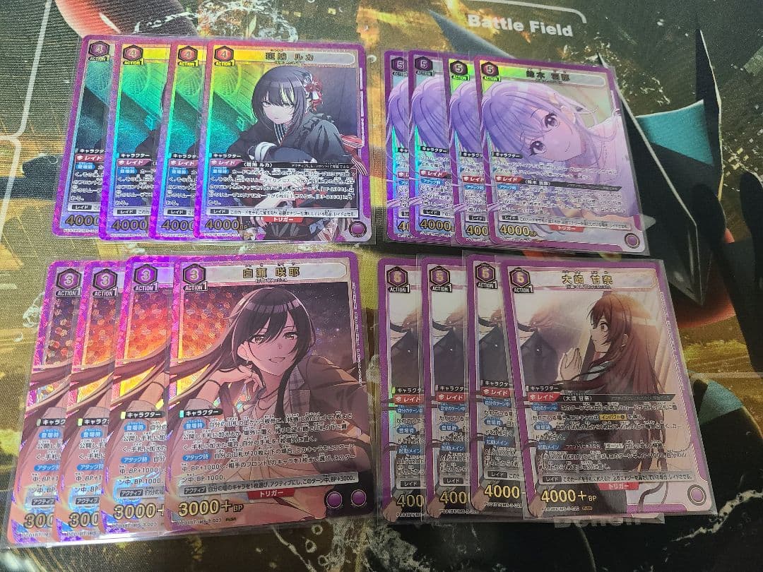 UNION ARENA シャニマス プレシャスブースター 4コン