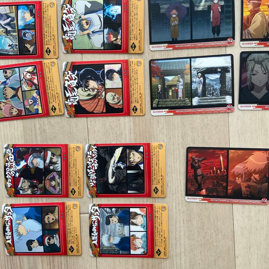 銀魂　カードまとめ売り　銀八先生　坂田銀時　ジャンプ　アニメ　グッズ　日本製