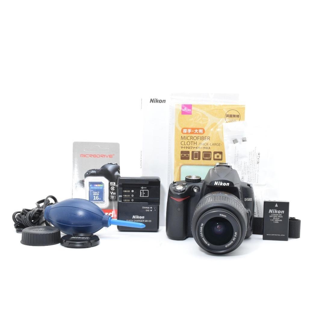 ❤️スタートカメラに❤️Nikon D5000❤️幅広いシーンで活躍❤️