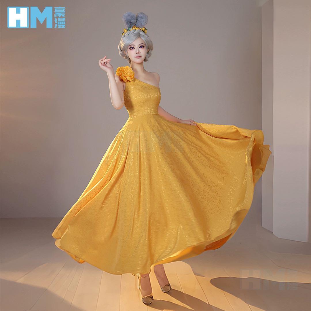 ♡ ズートピア2 ジュディ ドレス 黄色 コスプレ 衣装 高品質 ♡
