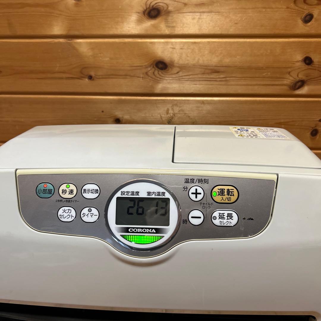 美品　石油ファンヒーター デジタル表示付き　FH-G4615BY