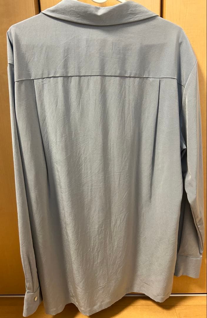 RAINMAKER KYOTO ライトブルー　オープンカラーシャツ　サイズ4