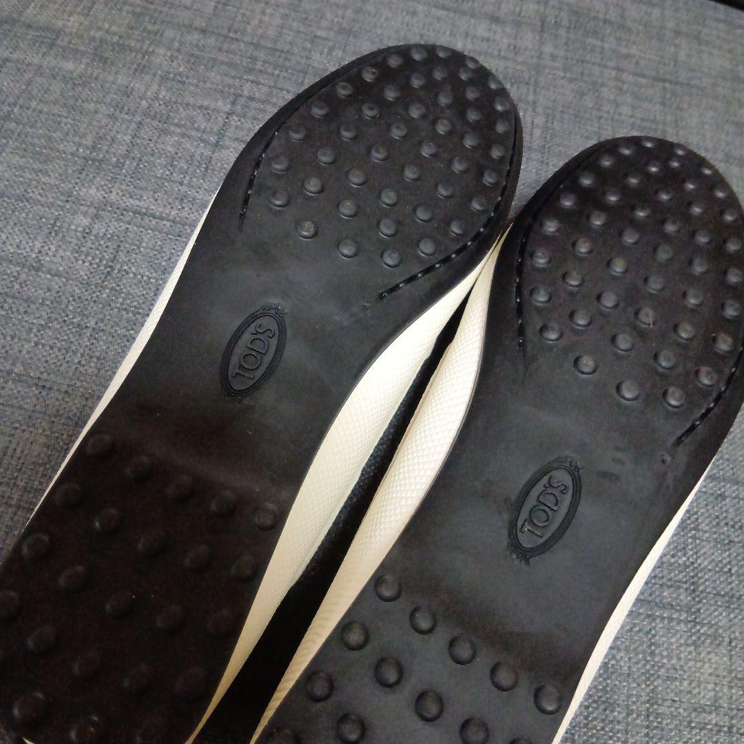 新品 TOD'S ホワイト ローファー 37