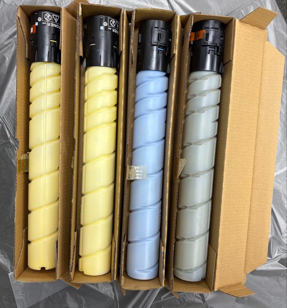 コニカミノルタ(TN321) 国内純正トナー　3色４本セット