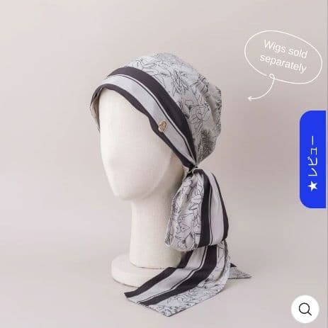 BAREN　バレン スカーフハット　Mサイズ　ボタニカルベージュ