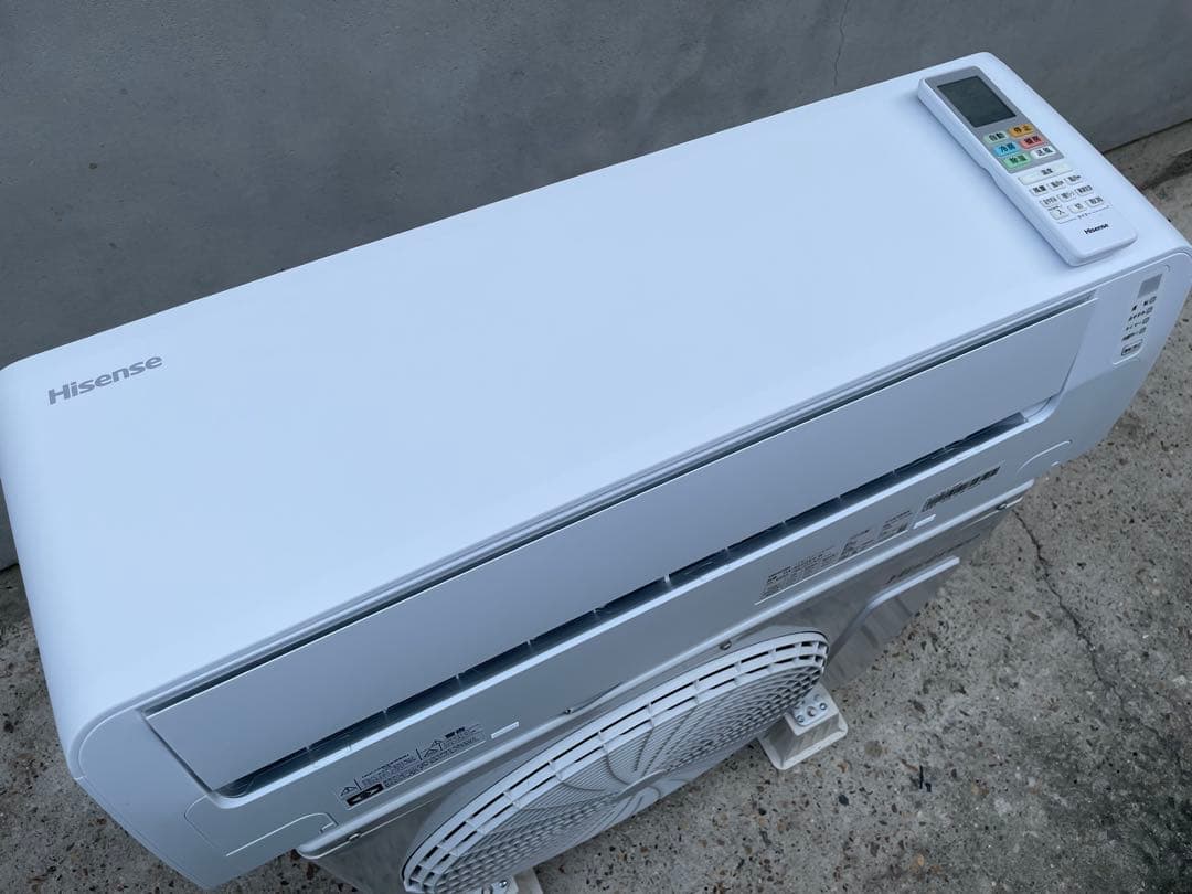 半年使用の美品　ハイセンス　6畳用エアコン　HA-S22GE4
