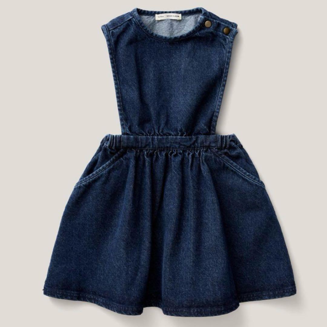 美品　soor ploom tippi 2y eco washジャンパースカート