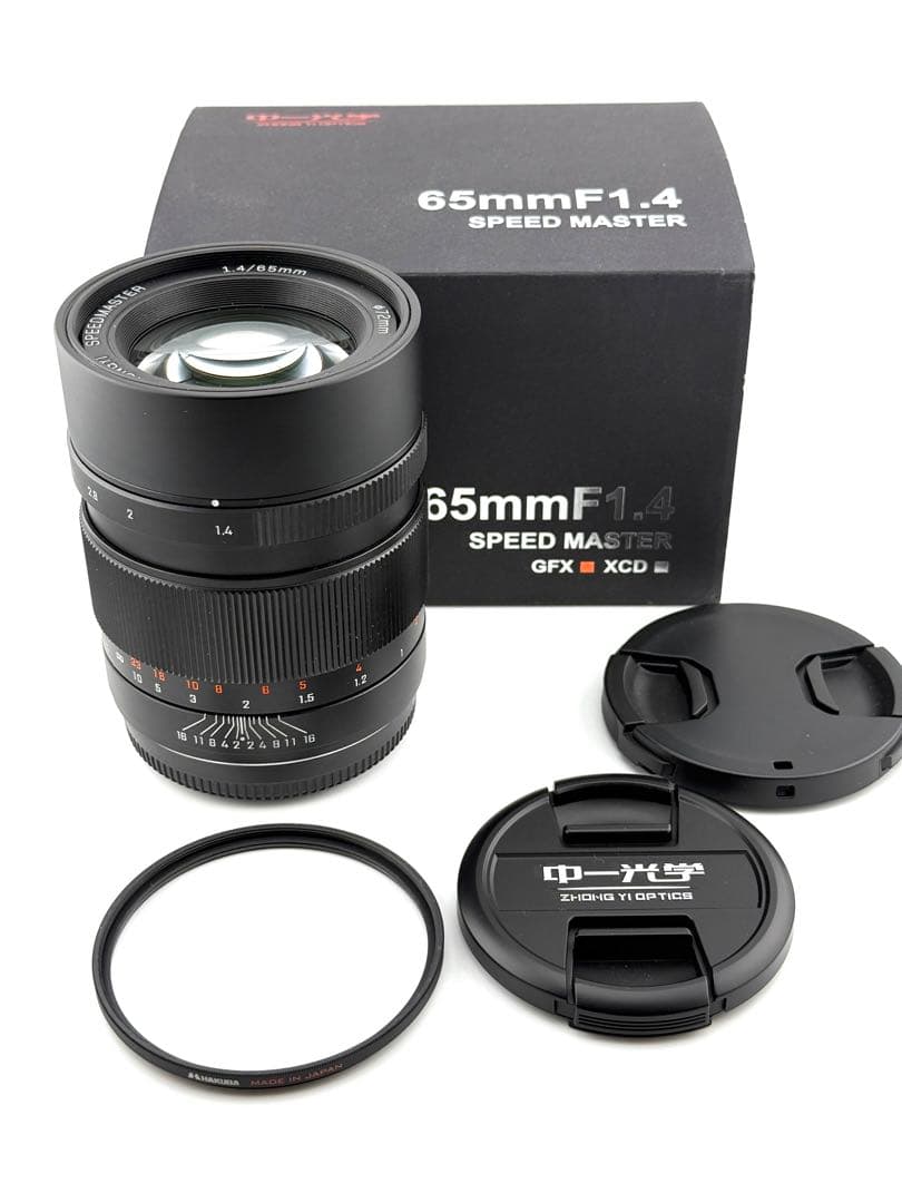 Gfx 中一光学 SPEEDMASTER 65mm F1.4 フジフイルム