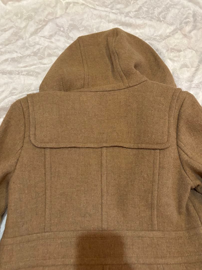 着用回数少なめ バーバリー ブルーレーベル ダッフルコート 38 ブラウン