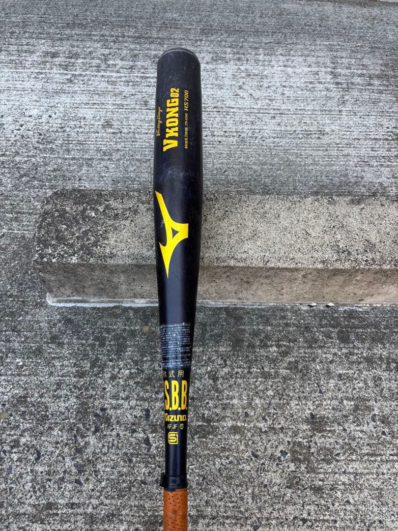 [7月中限定値下げ]ミズノ VKONG 02 軟式バット ブラック　一般軟式用