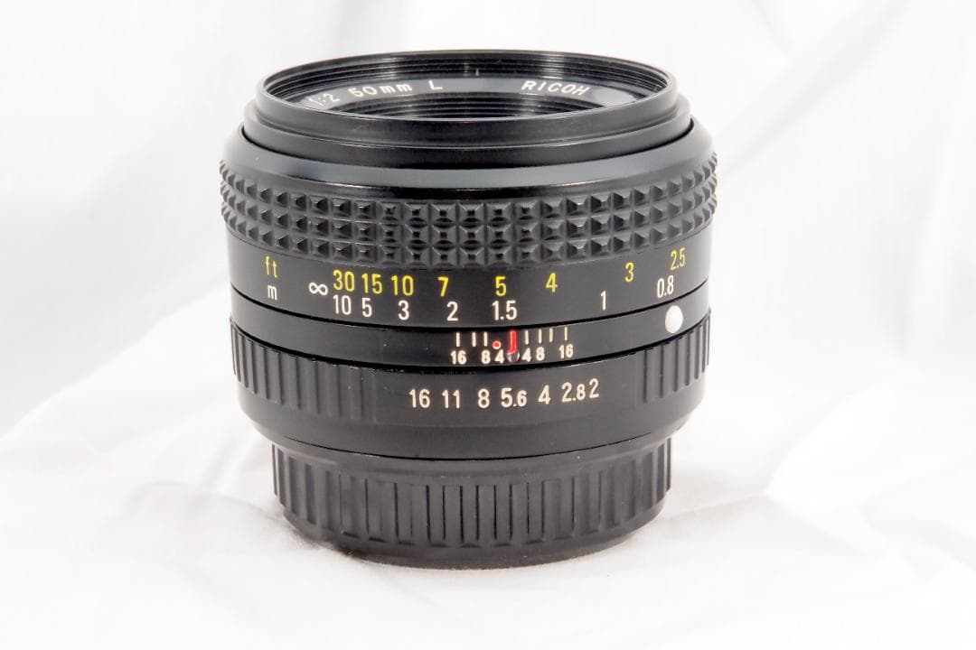XR RIKENON L 50mm f/2 きれい 分解整備済 保証付 652