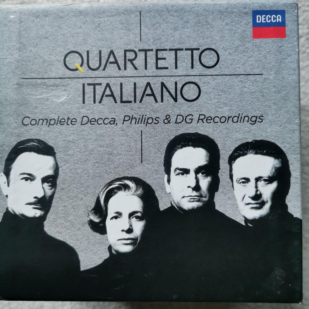イタリア四重奏団　デッカ、フィリップス＆ＤＧ録音全集（３７ＣＤ）