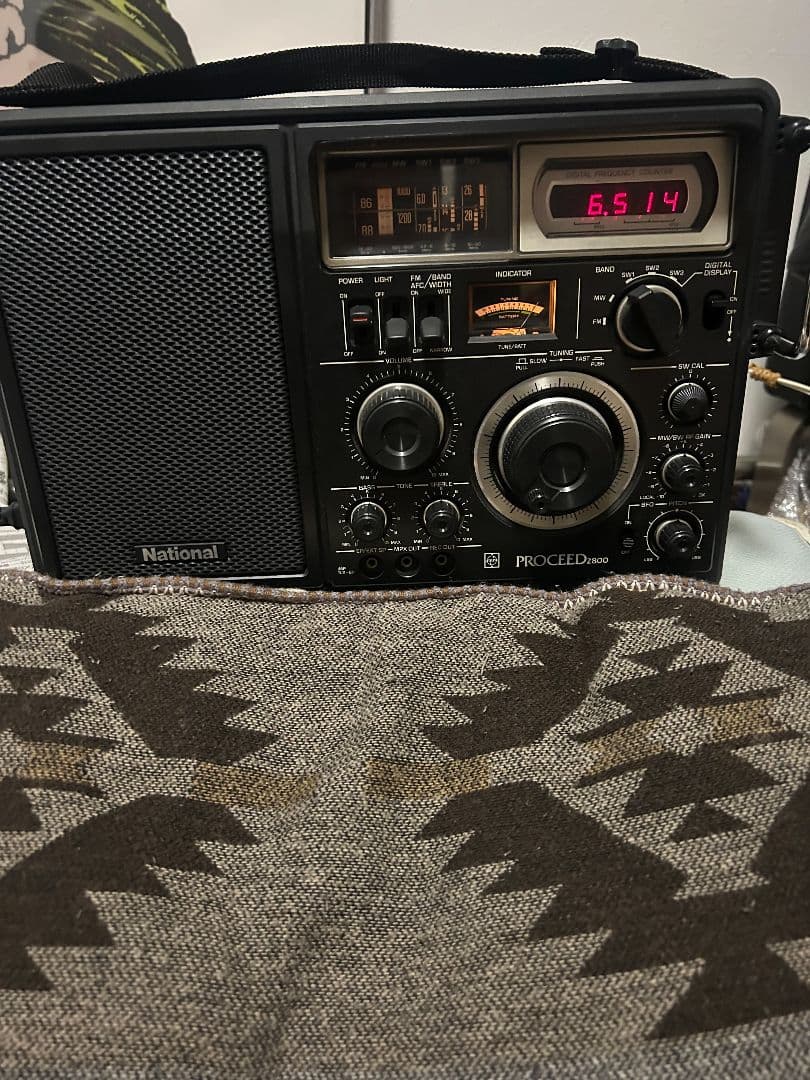 ナショナル BCL ラジオ 短波 PROCEED 2800