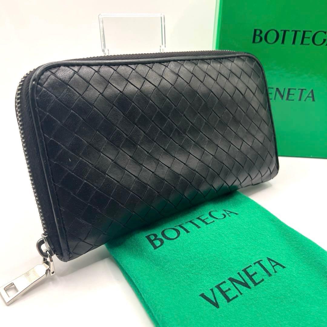 正規品✨ ボッテガヴェネタ イントレ ラウンドファスナー ジップ 121