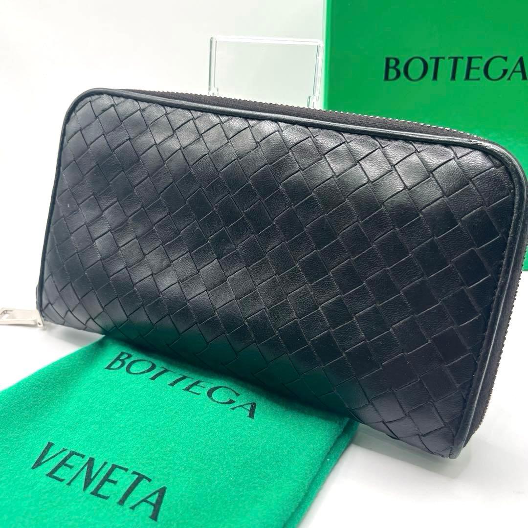 正規品✨ ボッテガヴェネタ イントレ ラウンドファスナー ジップ 121