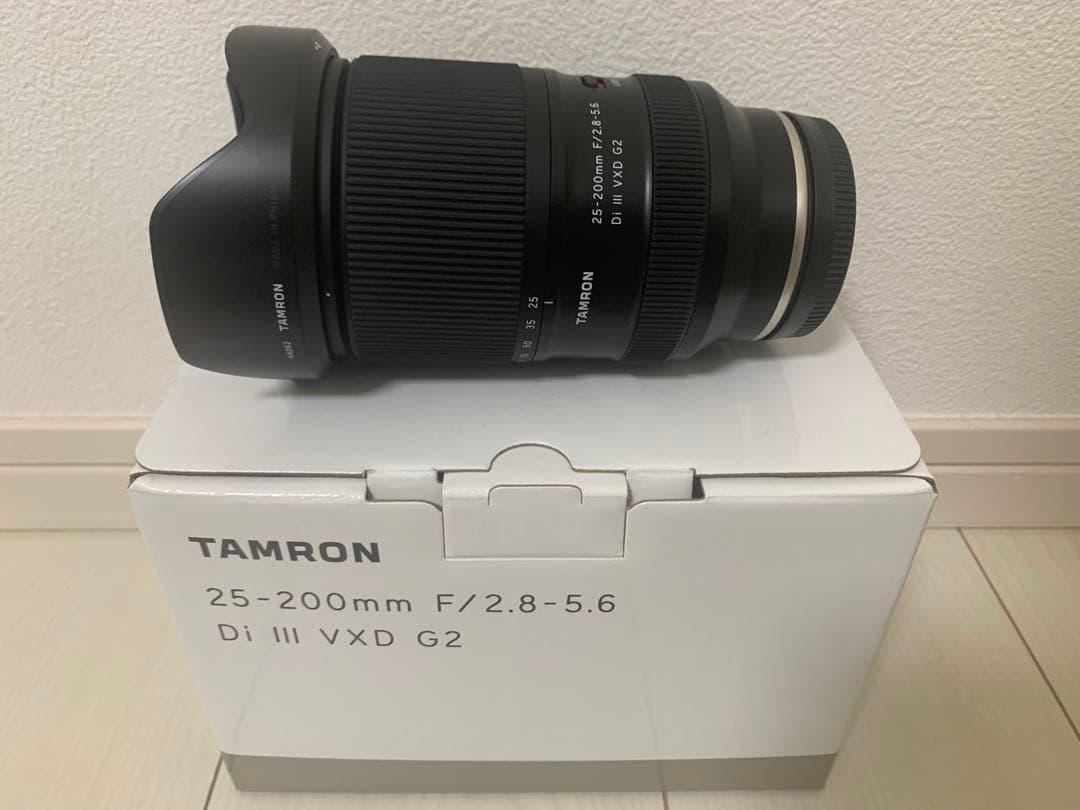 【美品】TAMRON 25-200mm F/2.8-5.6 VXD G2