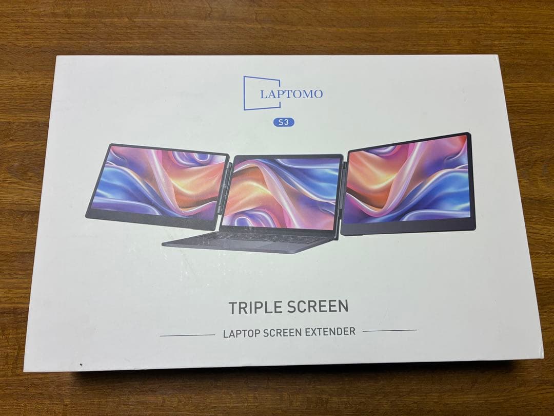 動作確認済み！Laptomo デュアルモニター　14インチフルHD