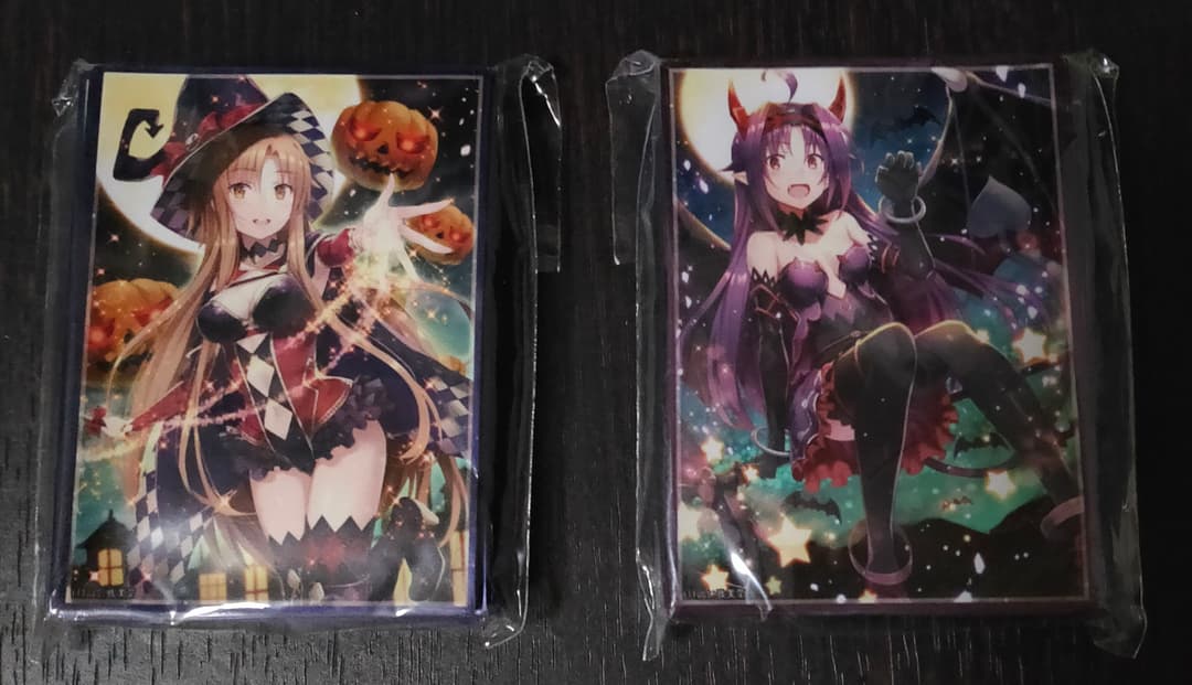 SAO　スリーブセット　アスナ　ユウキ