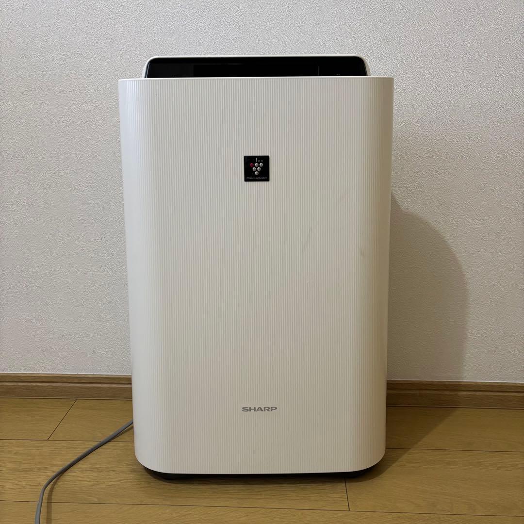 SHARP 空気清浄機 ホワイト 2018年製 KC-50TH3 動作確認済み