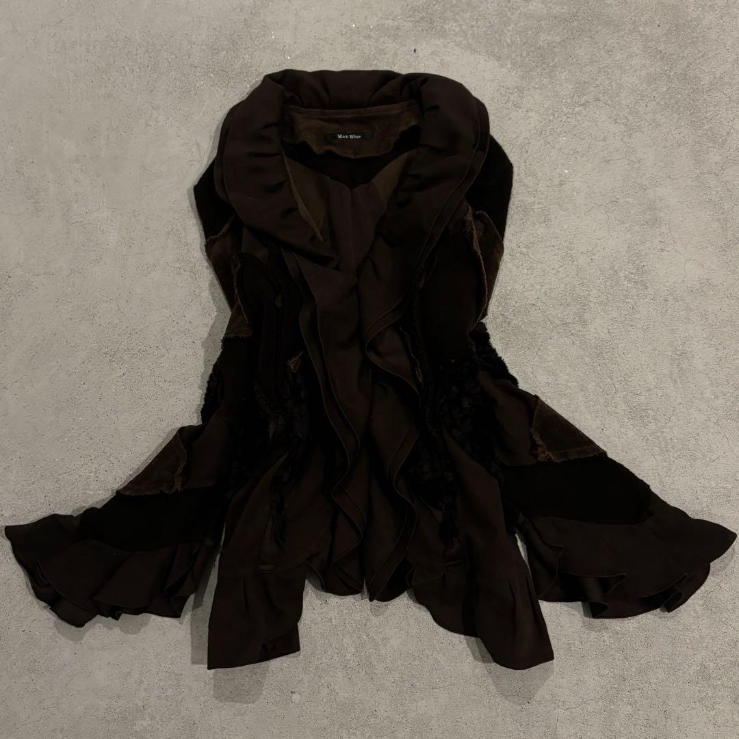 00’s archive　パッチワーク　ジャケット　フェアリー　森ガール　y2k