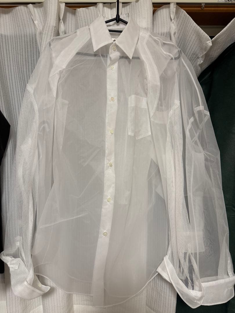 COMME des GARCONS チュールシャツ 25ss