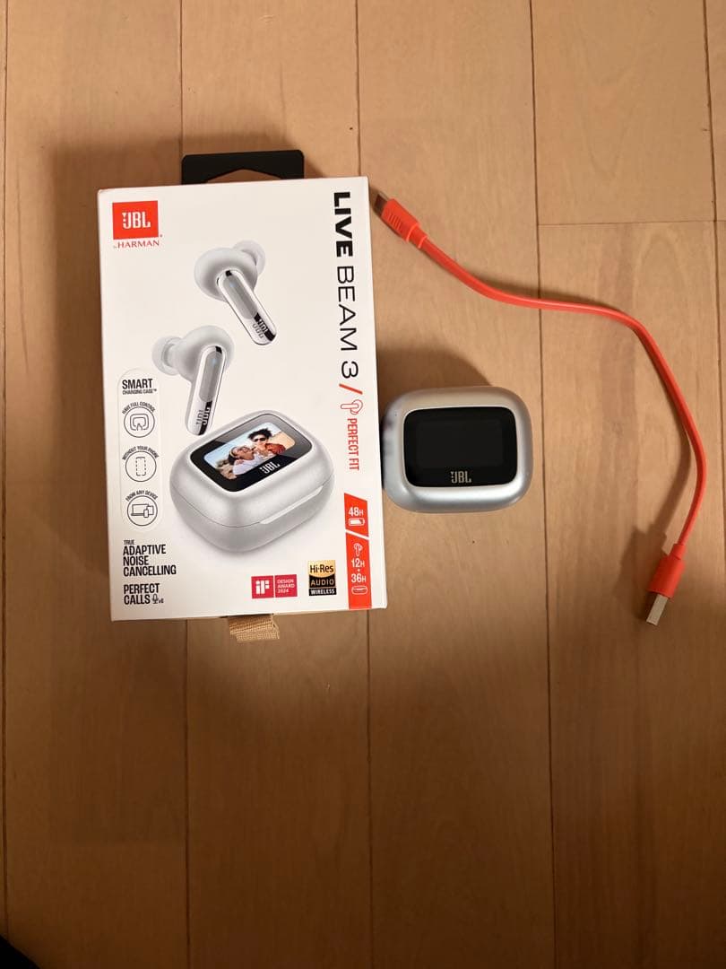 JBL LIVE BEAM 3 ワイヤレスイヤフォン