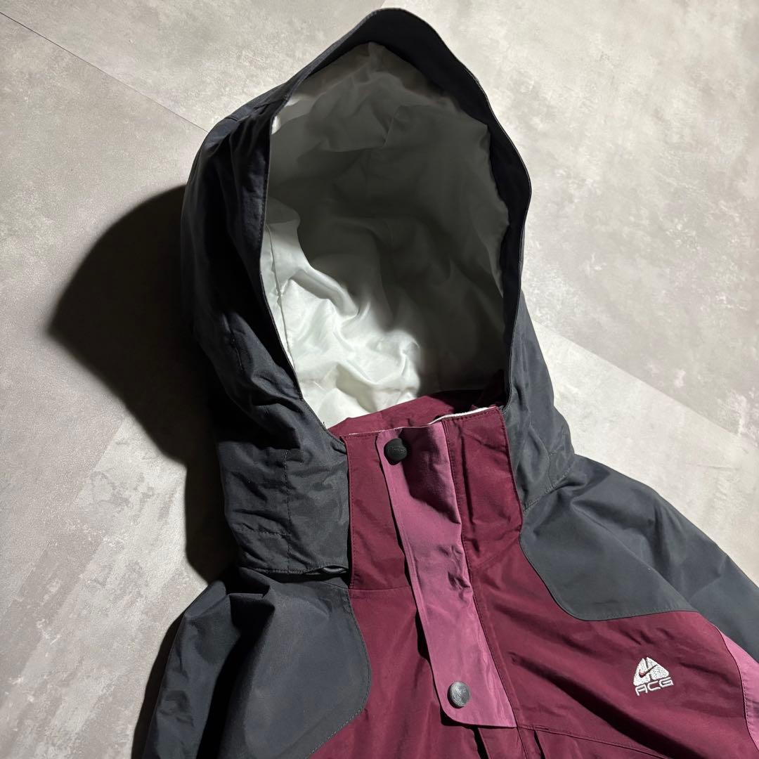00s NIKE ACG ナイキ　マウンテンパーカー　ナイロンジャケット　小豆色