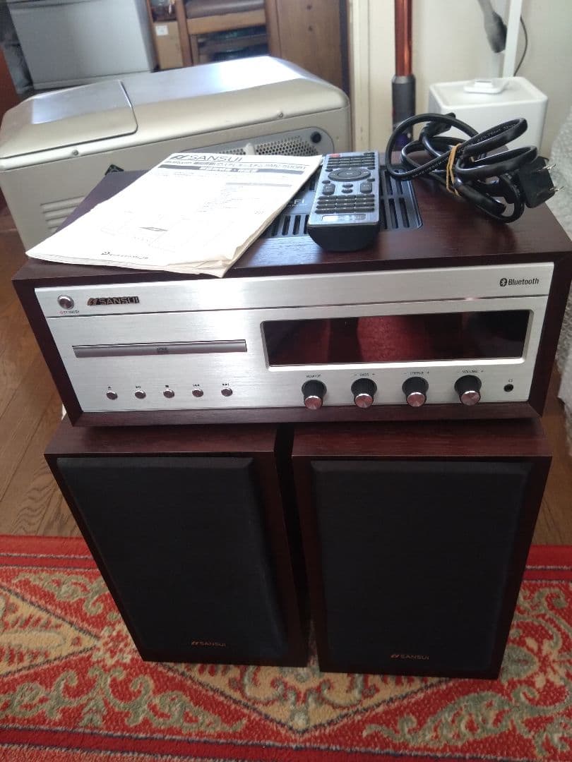 b*q様 SANSUI ミニコンポ SMC-500BT　ジャンク品