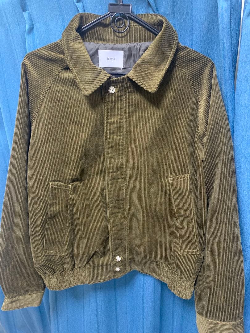 コーデュロイ スタンドネック ジャンパー