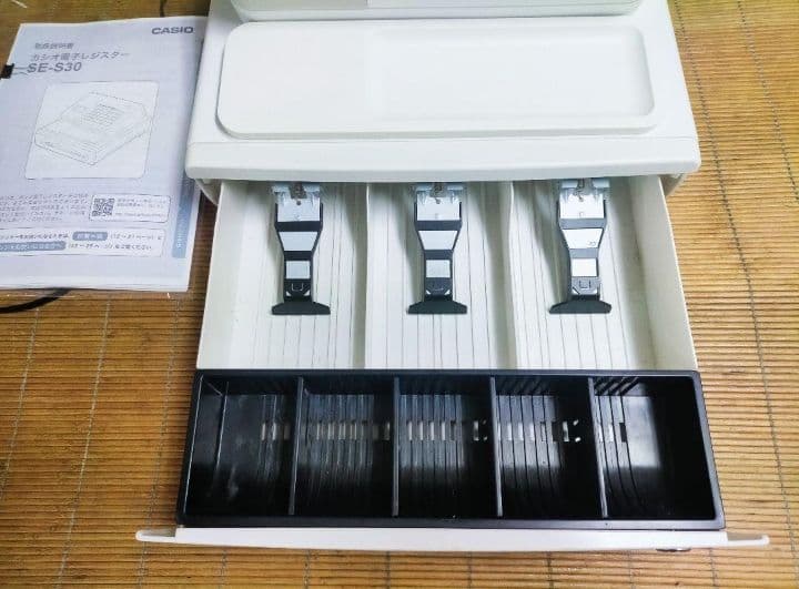 カシオレジスター　SE-S30　人気機種　コンパクト　送料無料　266617
