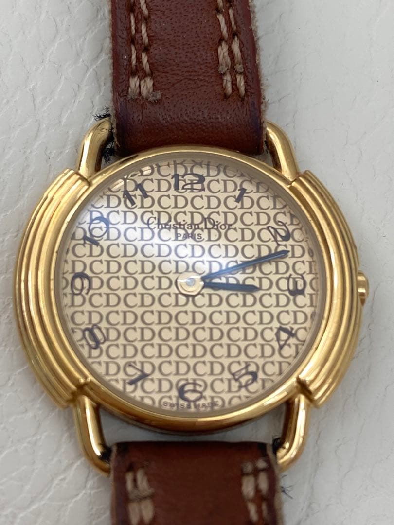 58.121ディオール デポーズ ゴールドカラー レディース