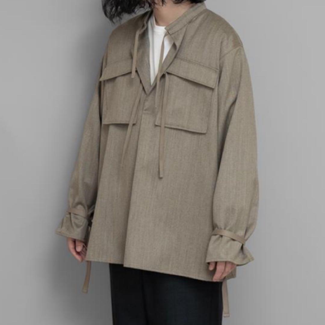 【極美品】POSTELEGANT | Wool Twill Top (L)