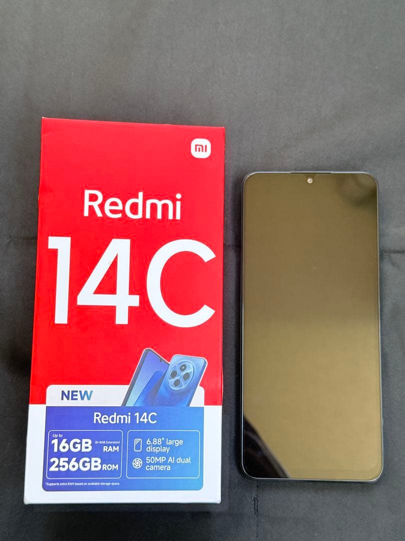 新しい Redmi 14C 16GB RAM 256GB ROM