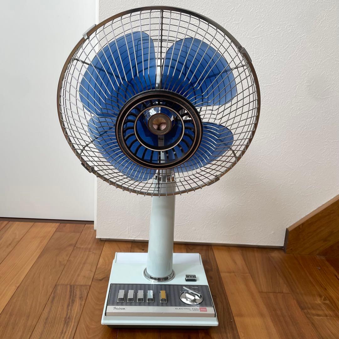 フェン 東芝 扇風機 H-30PA 水蓮 羽直径30cm 昭和レトロ