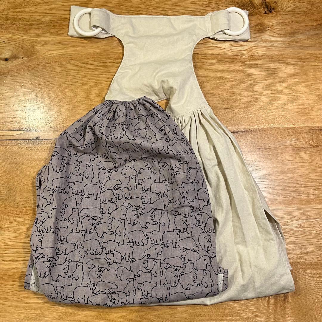 ハグリーノ　しろくま柄