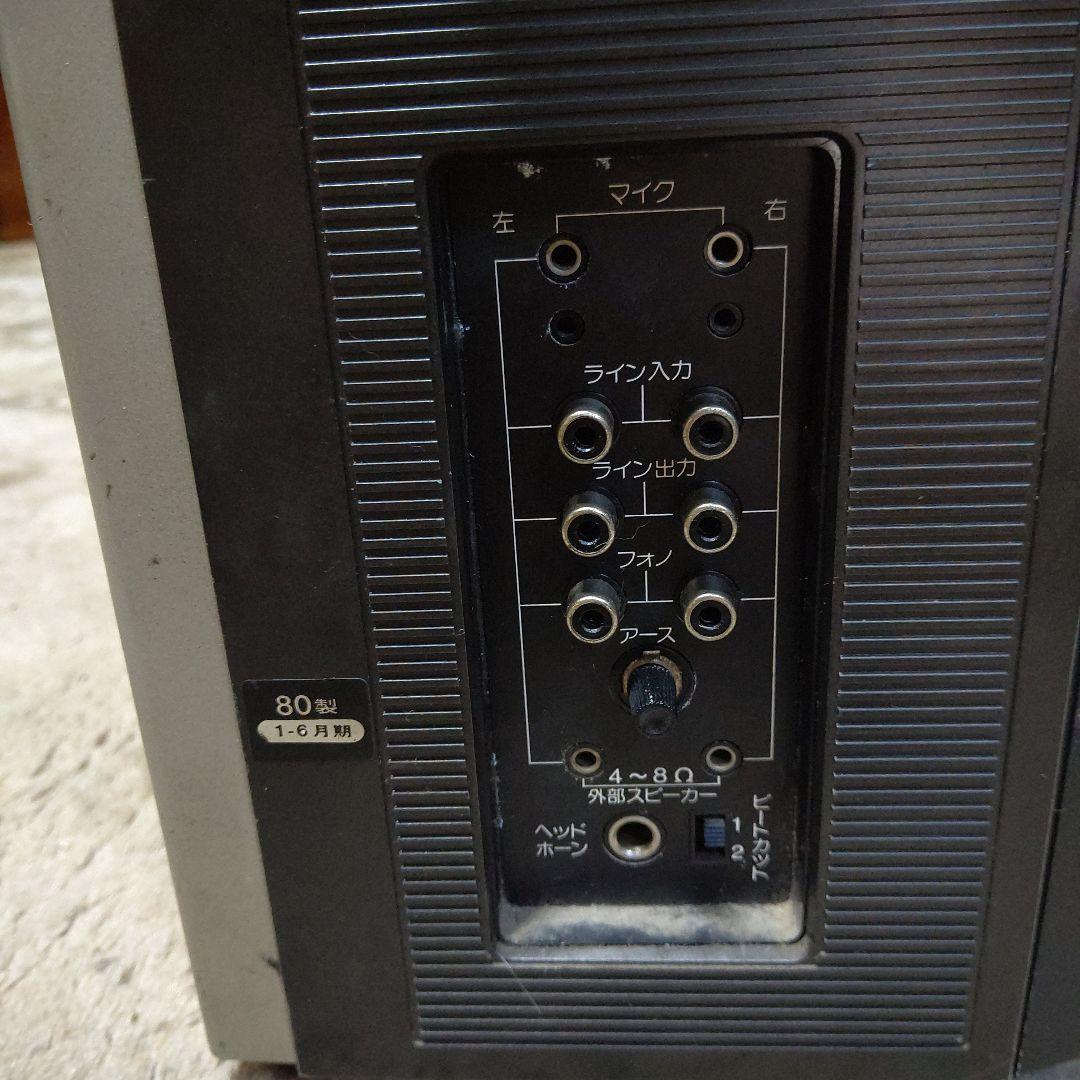 最終‼️超希少レトロSHARP TVthe SEARCHER テレビ付きラジカセ