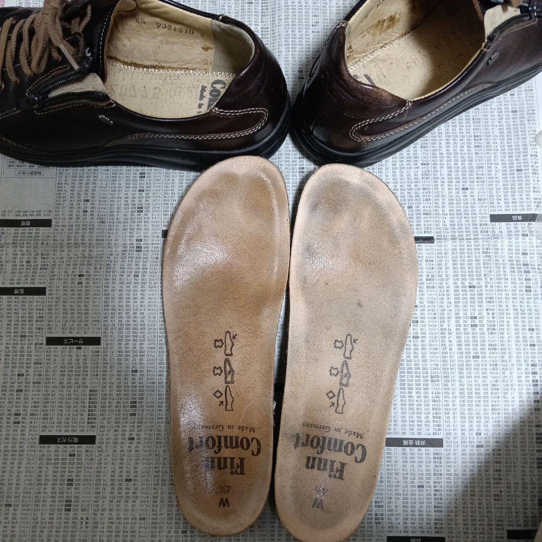 ⚠️正しいサイズW ４ 1/2 【 フィンコンフォート 】レディースシューズ