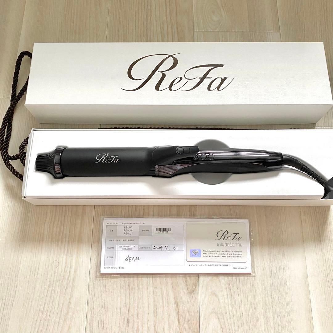 ReFa カールヘアアイロン ブラック 38