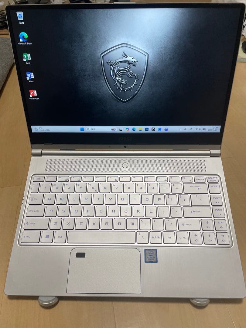 Windowsノート本体 MSI PS42 8RB i5 8GB SSD 256GB GPU MX150