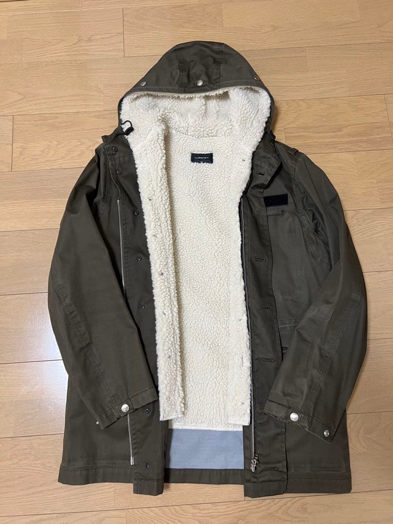 SOPHNET. モッズコート オリーブ　M