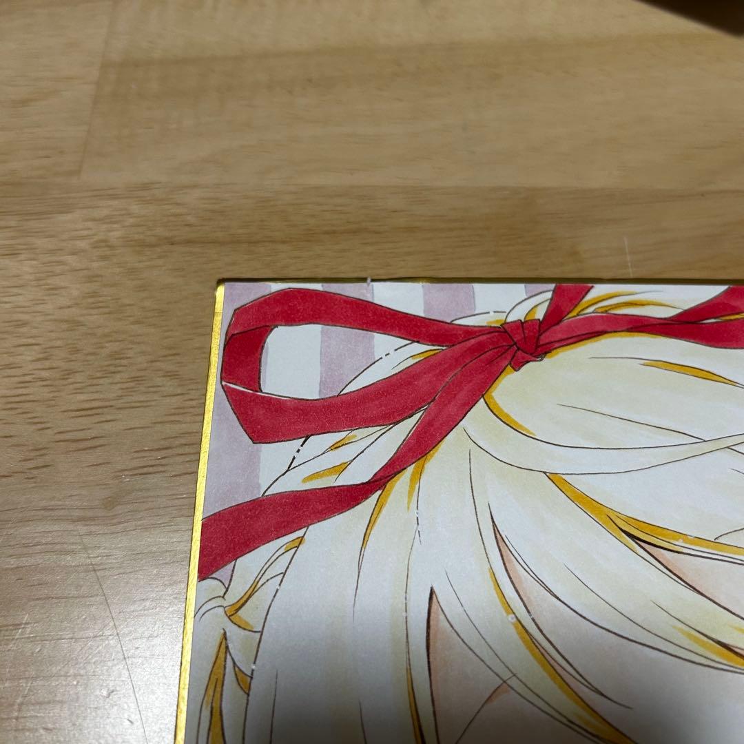 【当選者1名】ちゃお ゲキカワデビル 直筆サイン色紙