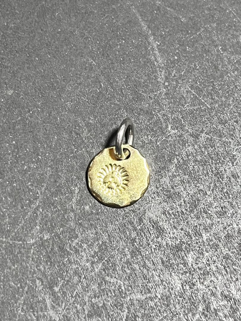 WINGROCK ウィングロック 18K 全金メタル タタキ ペンダント TOP