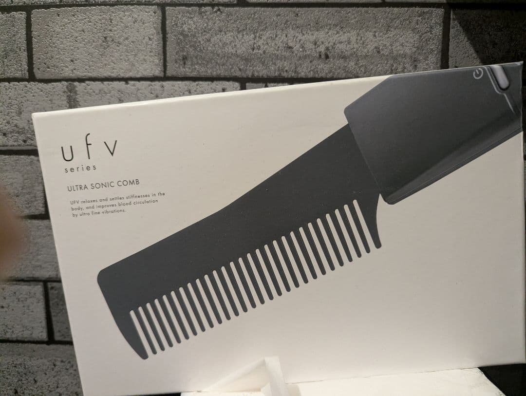 ヘアアイロン ufv ULTRA SONIC COMB