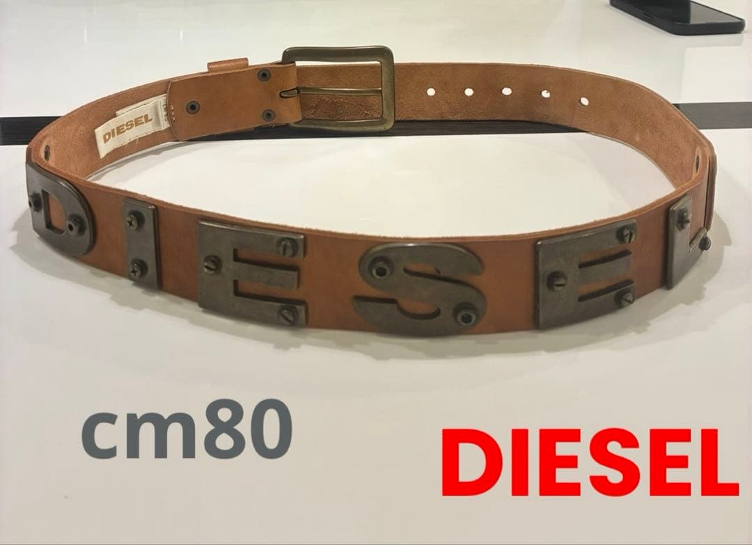 DIESEL ディーゼル レザーベルト 本革